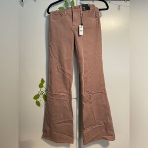 70s flare desert sand jeans
